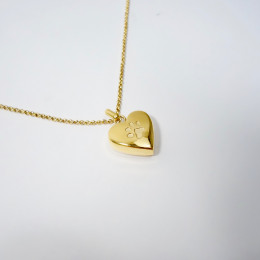 Relicario Collar tu huella en mi Corazón - Gold Relicario Collar tu huella en mi Corazón - Gold