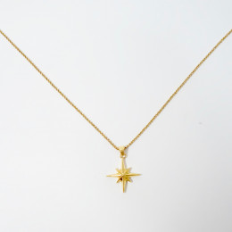 Relicario Colgante Estrella Fugaz - Gold