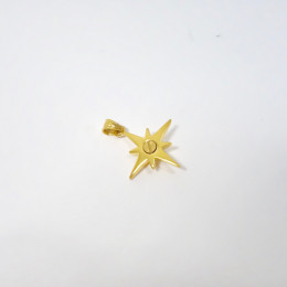 Relicario Colgante Estrella Fugaz - Gold