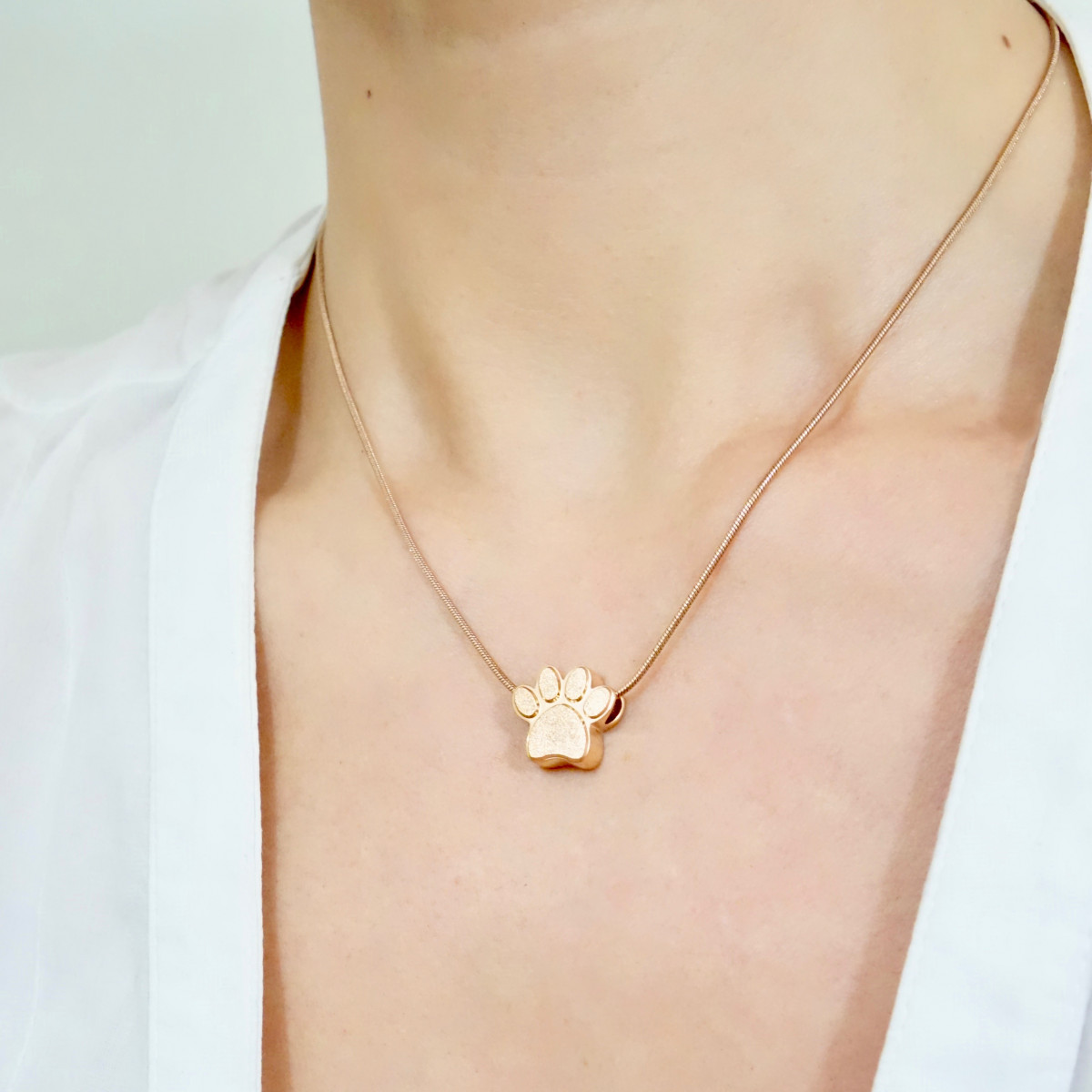 Relicario Colgante Tu Patita - Rose Gold Relicario Colgante Tu Patita - Rose Gold