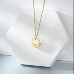 Relicario Flor de Cerezo- Gold