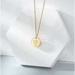 Relicario Camelia- Gold