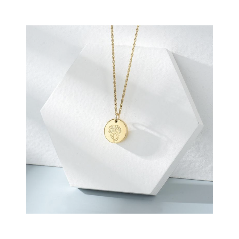 Relicario Camelia- Gold