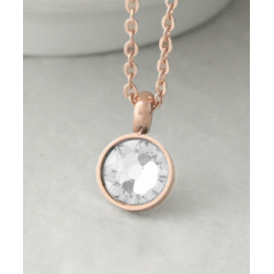 Accesorio Colgante Punto de Luz- Rose Gold