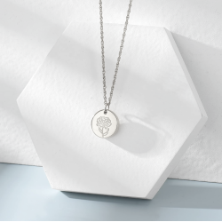 Relicario Camelia- Silver Relicario Camelia- Silver