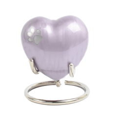 Ánfora Corazón Lila