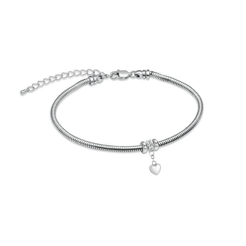 Charm Relicario Colgante Corazón Sutil Charm Relicario Colgante Corazón Sutil