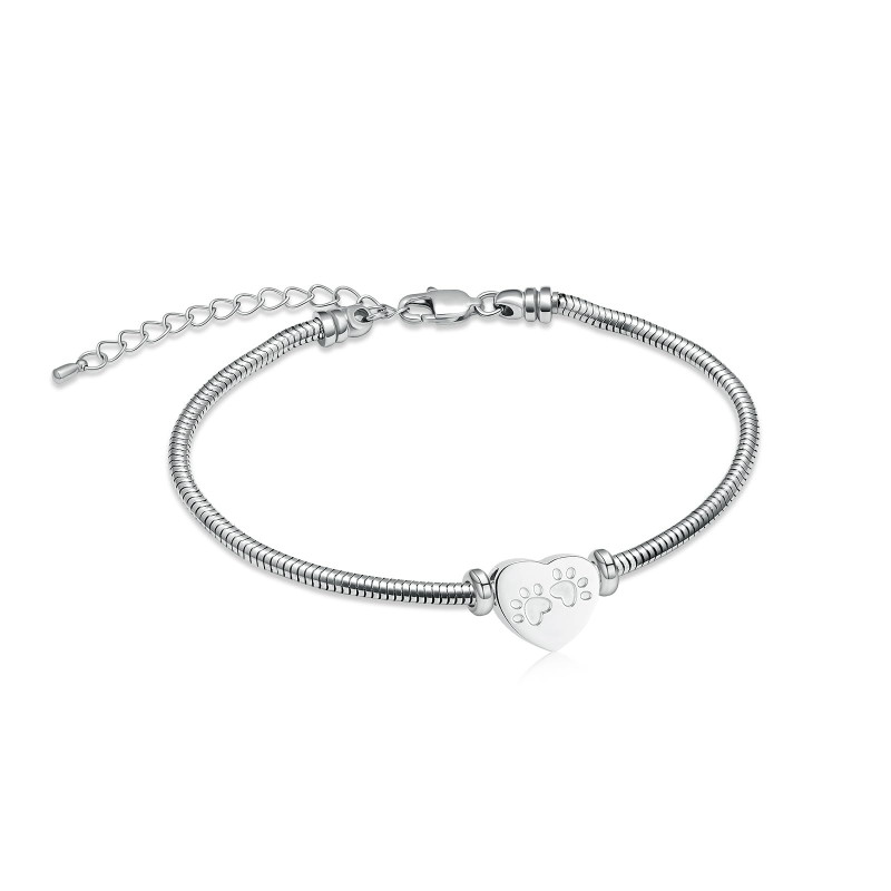 Charm Relicario Huellas Entrelazadas