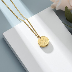 Relicario Flores Silvestres- Gold