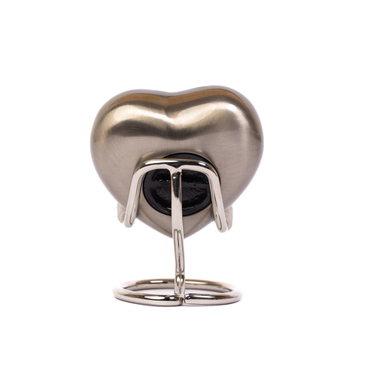 Ánfora Corazón Platino Petite