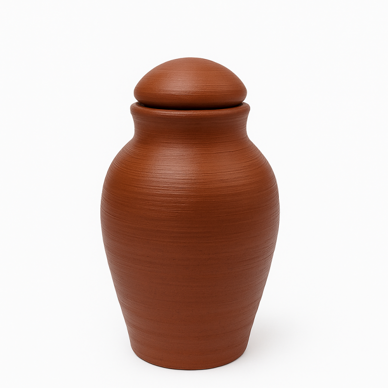 Ánfora de Arcilla Terracota Ánfora de Arcilla Terracota