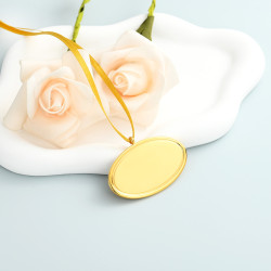 Placa de Cremación Dorada Placa de Cremación Dorada