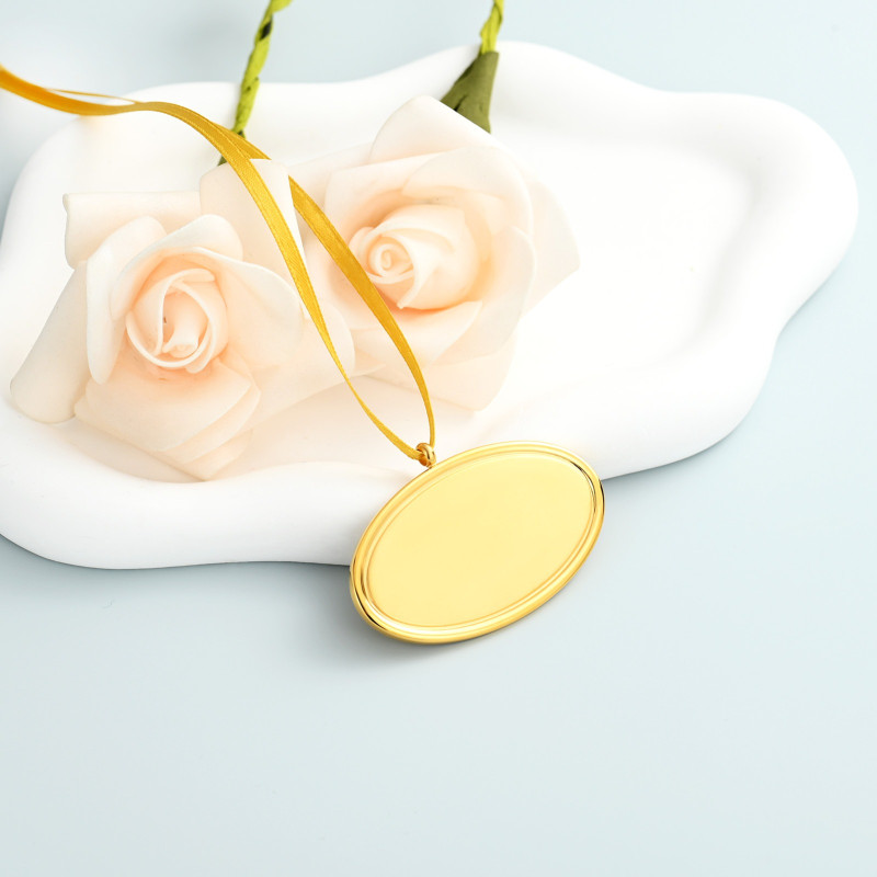 Placa de Cremación Dorada Placa de Cremación Dorada