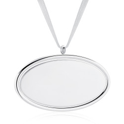 Placa de Cremación Plateada