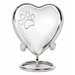 Corazón Platino Talla S