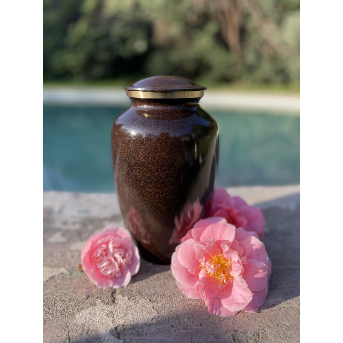 Ánfora Clásica Marrón